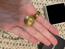 CHANEL CC Logos Round Crown