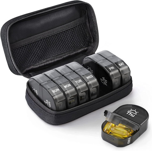 Auvon canvas bag pill boxes - pill, 7