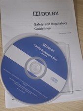 Dolby CP750 Reference Disc And