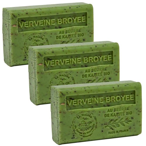 French soap crushed - soap,, verbena