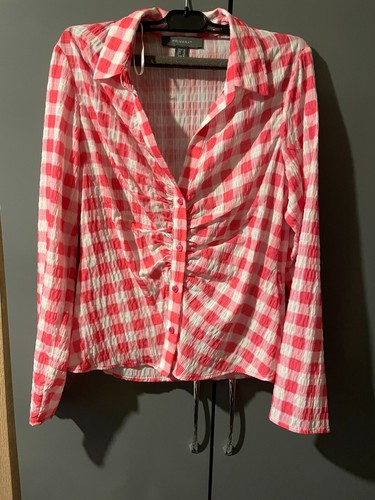 Primark pink check long
