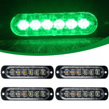 4Pcs 12V 24V 6 LED Marker