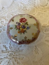 VINTAGE DRESDEN CHINA TRINKET