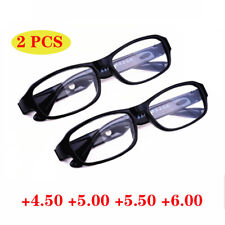 2x Reading Glasses +4.5 +5.0