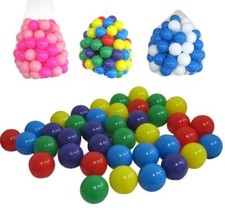Children play balls plastic - play,