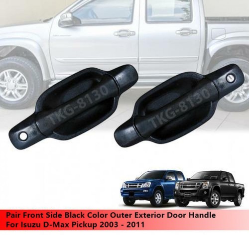 Pair front side black - black, outer