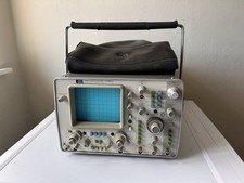 Hewlett Packard HP 1740A Dual Trace 100MHz Oscilloscope With Manuals And Probe