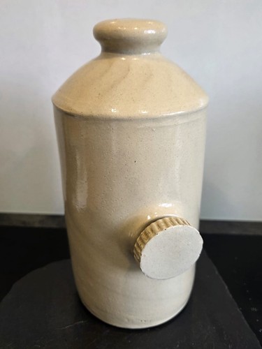 Vintage cream stoneware hot - cream,