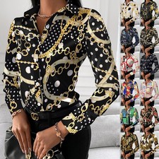 Womens Ladies PRINT Long