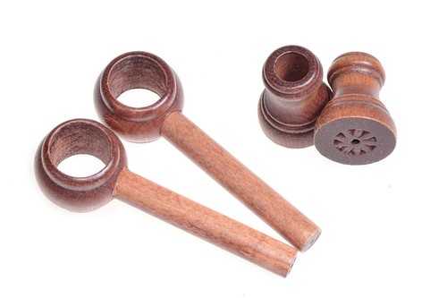 Set wooden curtain - of, pole