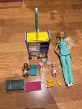 Barbie Careers Baby Doctor Playset with Dolls and Accessories