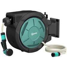 Outsunny Retractable Hose Reel