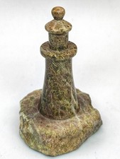 Vintage Cornish Serpentine Lighthouse In Excellent Condition