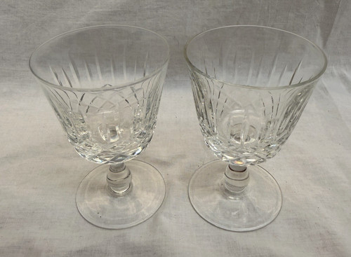 Pair edinburgh crystal sherry - edinburgh,