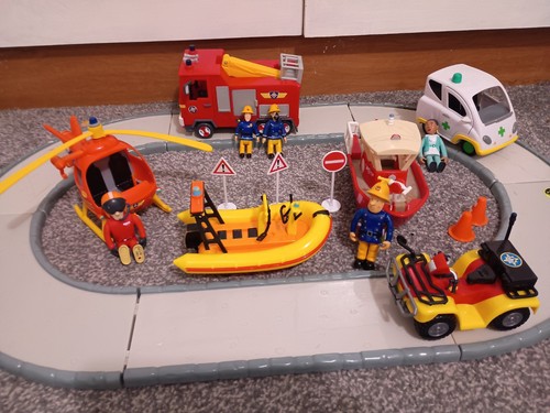 Fireman sam toy bundle track - toy, bundle,