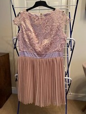 Pippa Dee champagne dress size 16