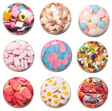 9 x Mini Retro Sweets Fridge