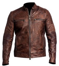 Mens Biker Vintage Motorcycle
