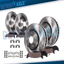 Front & Rear Disc Brake Rotors