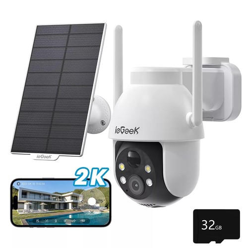 Iegeek 360 outdoor solar - iegeek, 2k