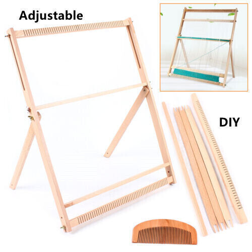 Wooden handmade weaving loom - handmade,