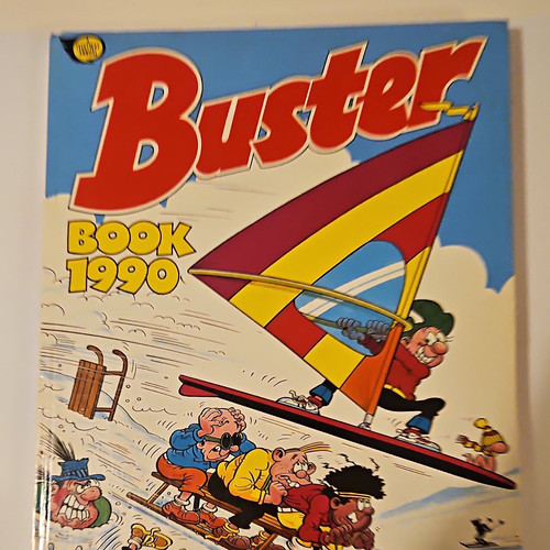 Buster book 1990 - buster,
