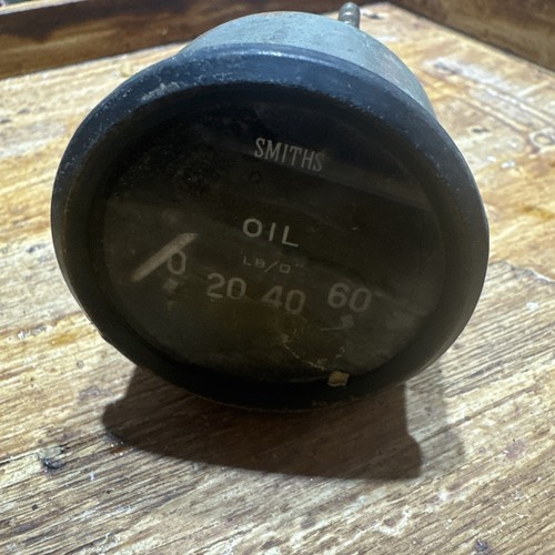 Smiths oil pressure gauge - oil,