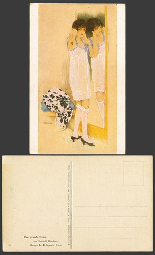 Raphael kirchner old postcard - kirchner,