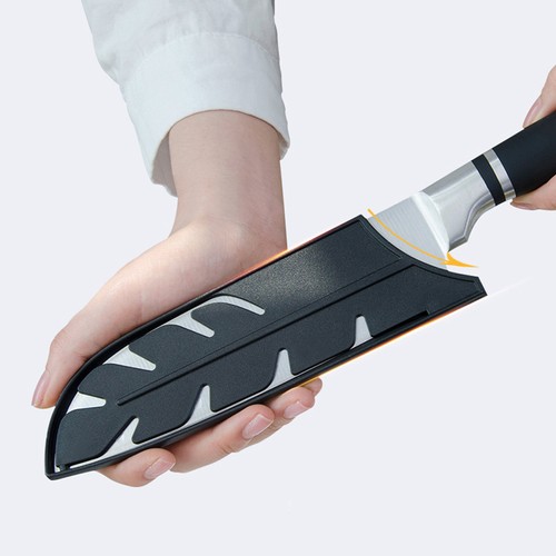 Plastic universal knife - plastic, sleeve