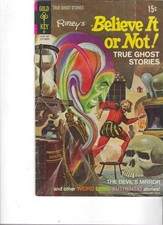 Ripley`s Believe It Or Not Gold Key Comics # 28 September 1971 Ghost Stories