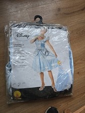 Cinderella Adult Fancy Dress/ Prom Dress Size 12-14 Blue Official Disney New