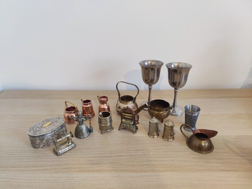 Vintage miniature metal - vintage,