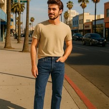 Men's Jeans Y2K, Vintage, Navy