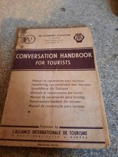 AA conversation for tourists retro handbook