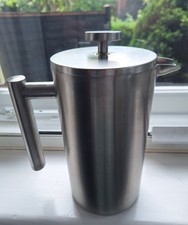 Brushed Steel ProCook Cafetiere Double Walled Insulated