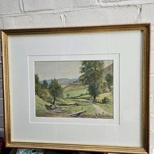 Original 1920 Watercolour By J
