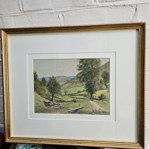 Original 1920 watercolour j - watercolour, by