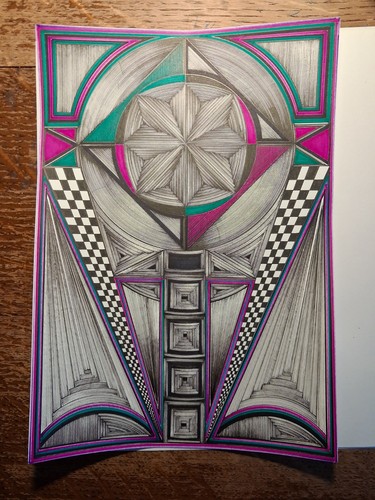 Artwork handdrawn using - my,