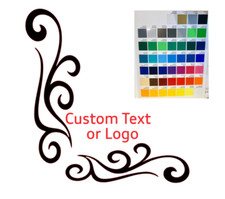 Custom made truck window