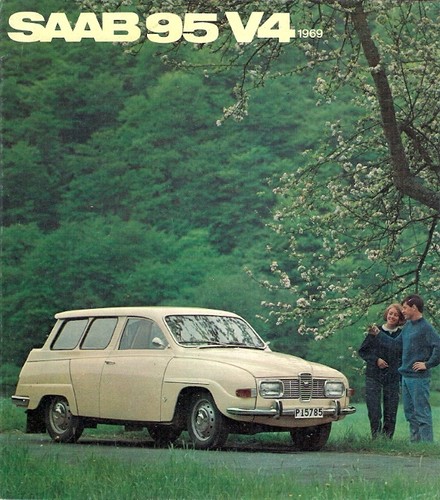 Saab estate 1968 - saab, uk
