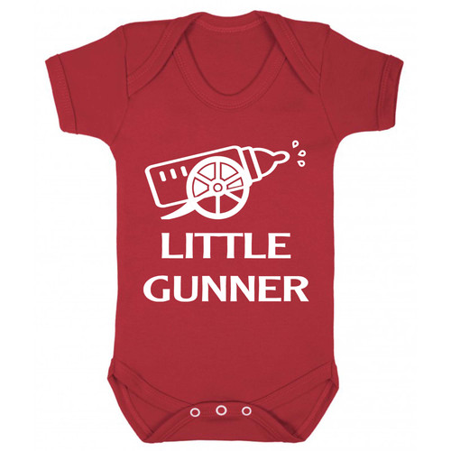 Arsenal little gunner - gunner, babygrow