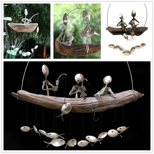 Outdoor hanging fishing man - outdoor,