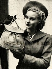 Knitting pattern vintage 1940s - vintage,