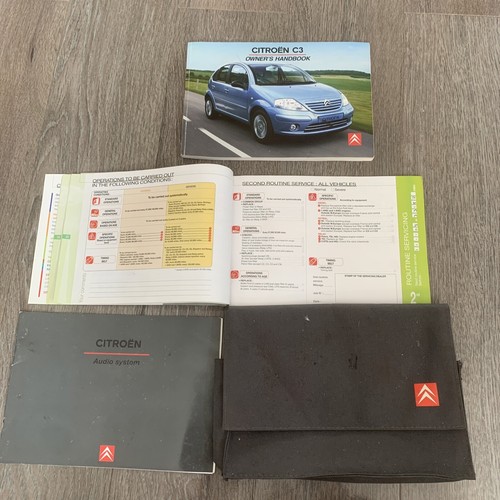 Citroen owners manual - c3,