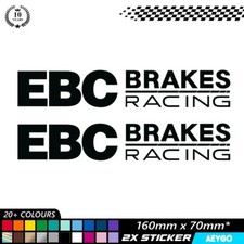 2 x EBC BRAKES Vinyl Sticker