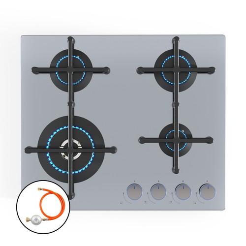 Gas hob burner - gas, 4