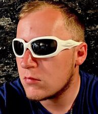 Oakley Monster Doggle White Black Iridium Very Rare Gorpcore Streetwear