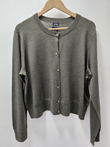 Gap cardigan womens 2xl olive - cardigan,