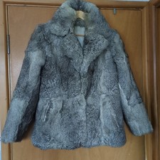 vintage Coney fur coat size 12