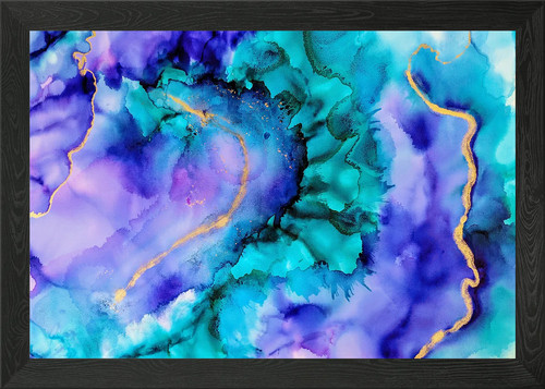Abstract acrylic painting - abstract,